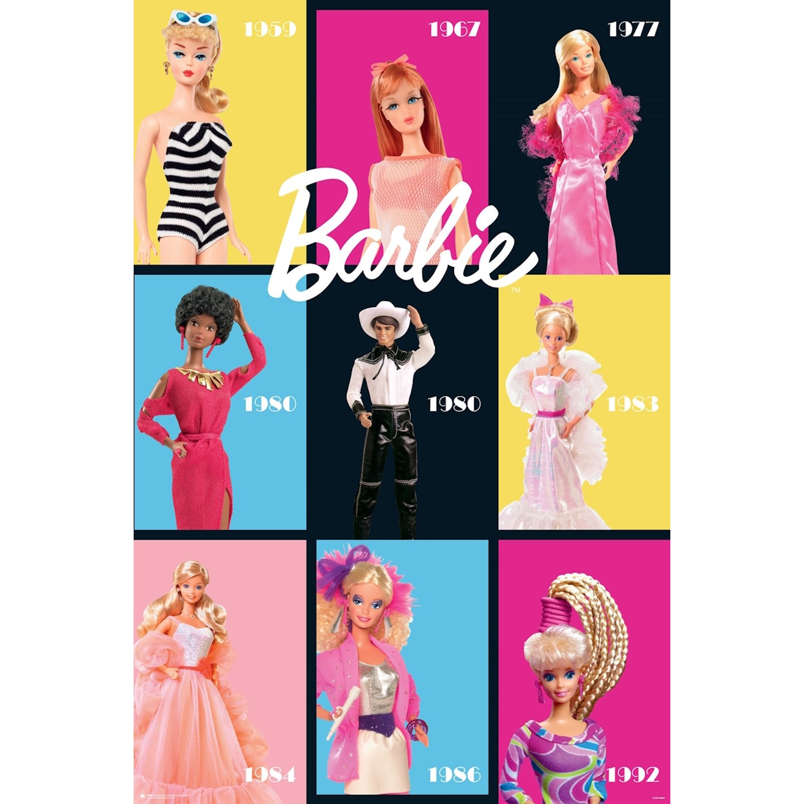 Barbie Retro Barbie Legends Poster