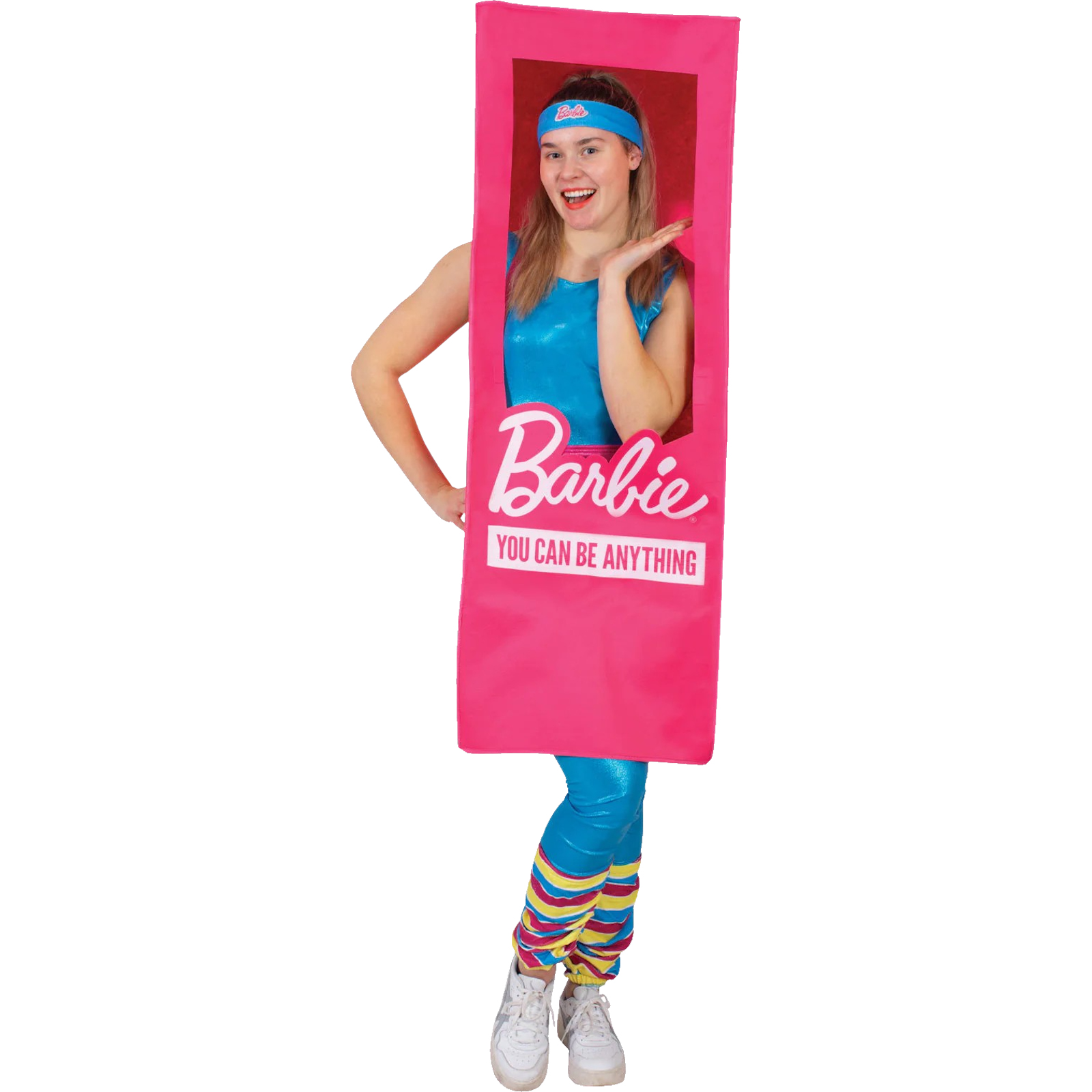Barbie Adults Lifesize Doll Box Costume