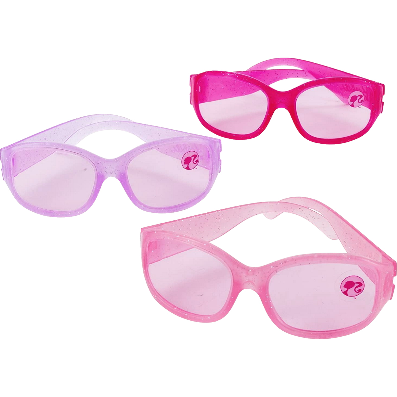 Barbie Doll'd Up Glitter Glasses (Pack of 10)