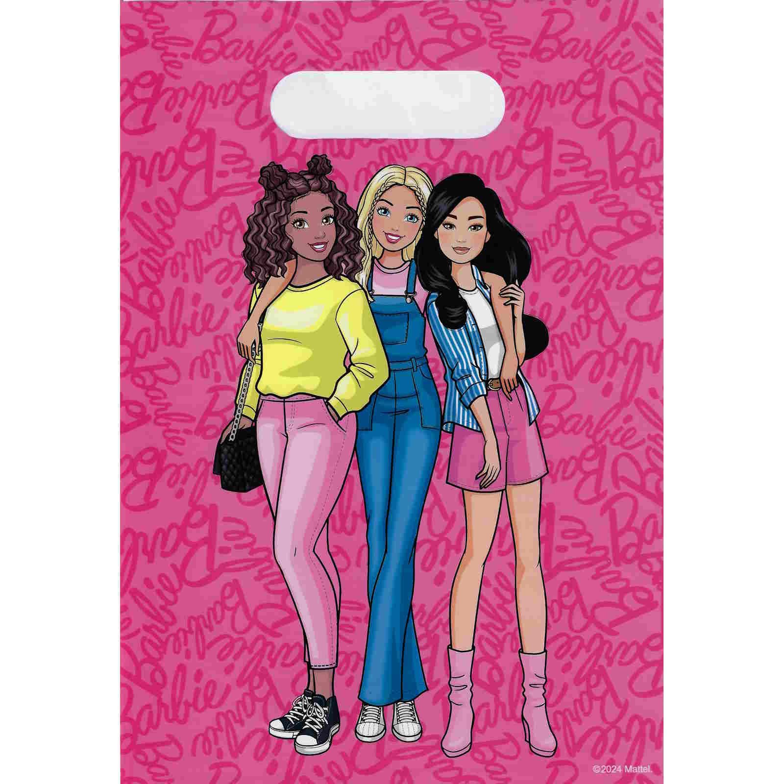 Barbie and Friends Lolly/Treat Bags (Pack of 8)