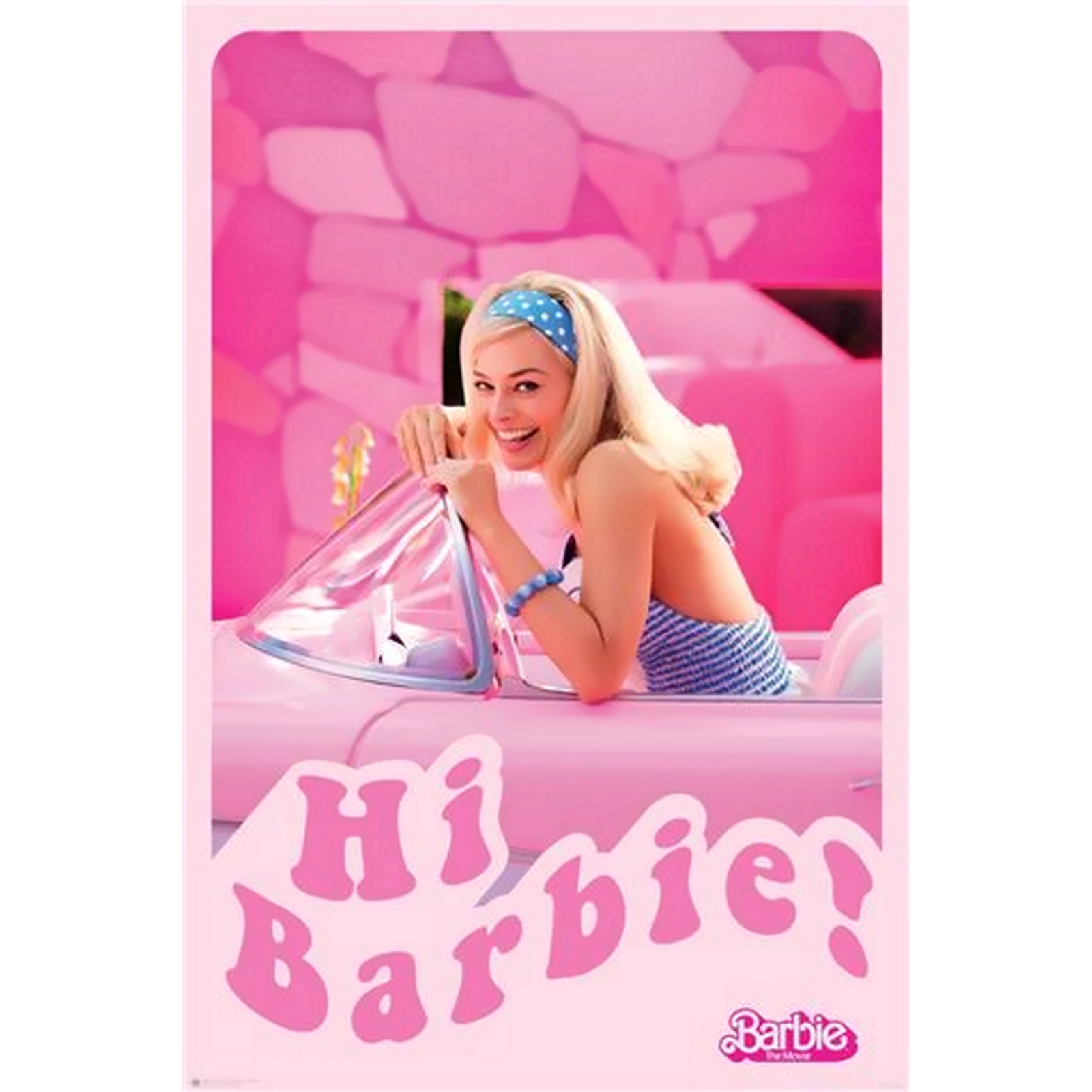 Barbie Movie Hi Barbie Poster
