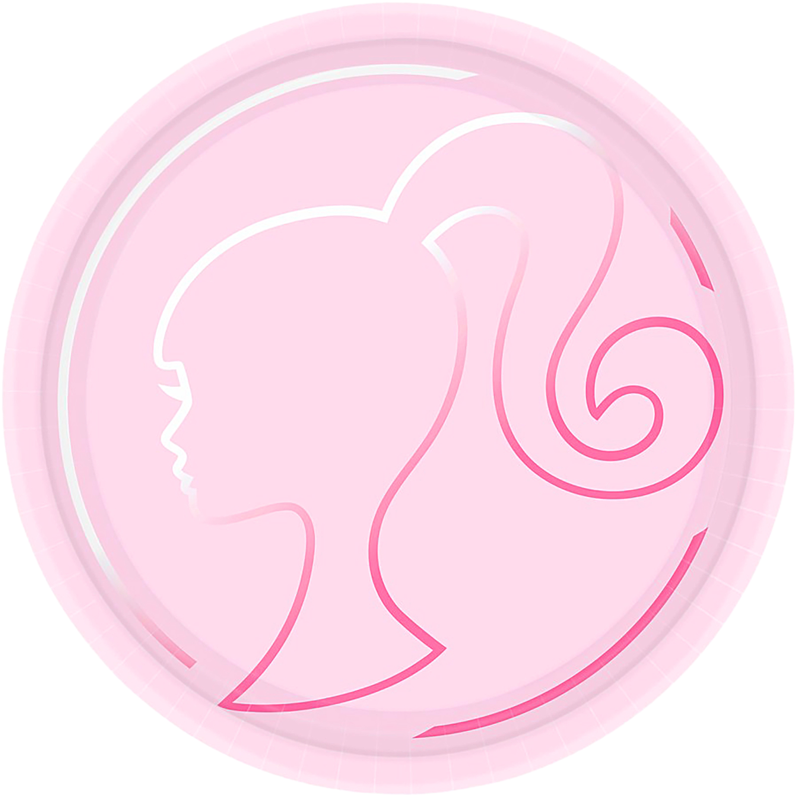 Barbie Large Paper Plates (Pack of 8) 