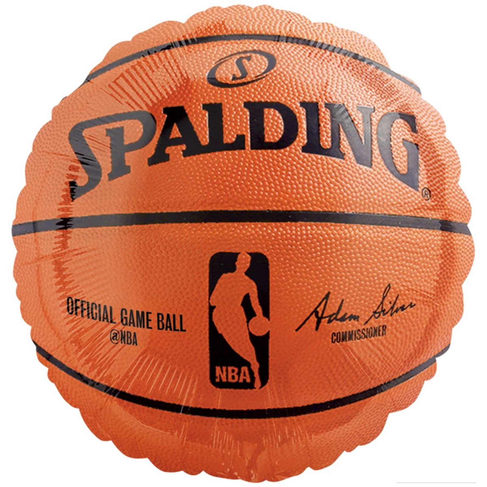 Spalding Basketball Helium Foil Balloon
