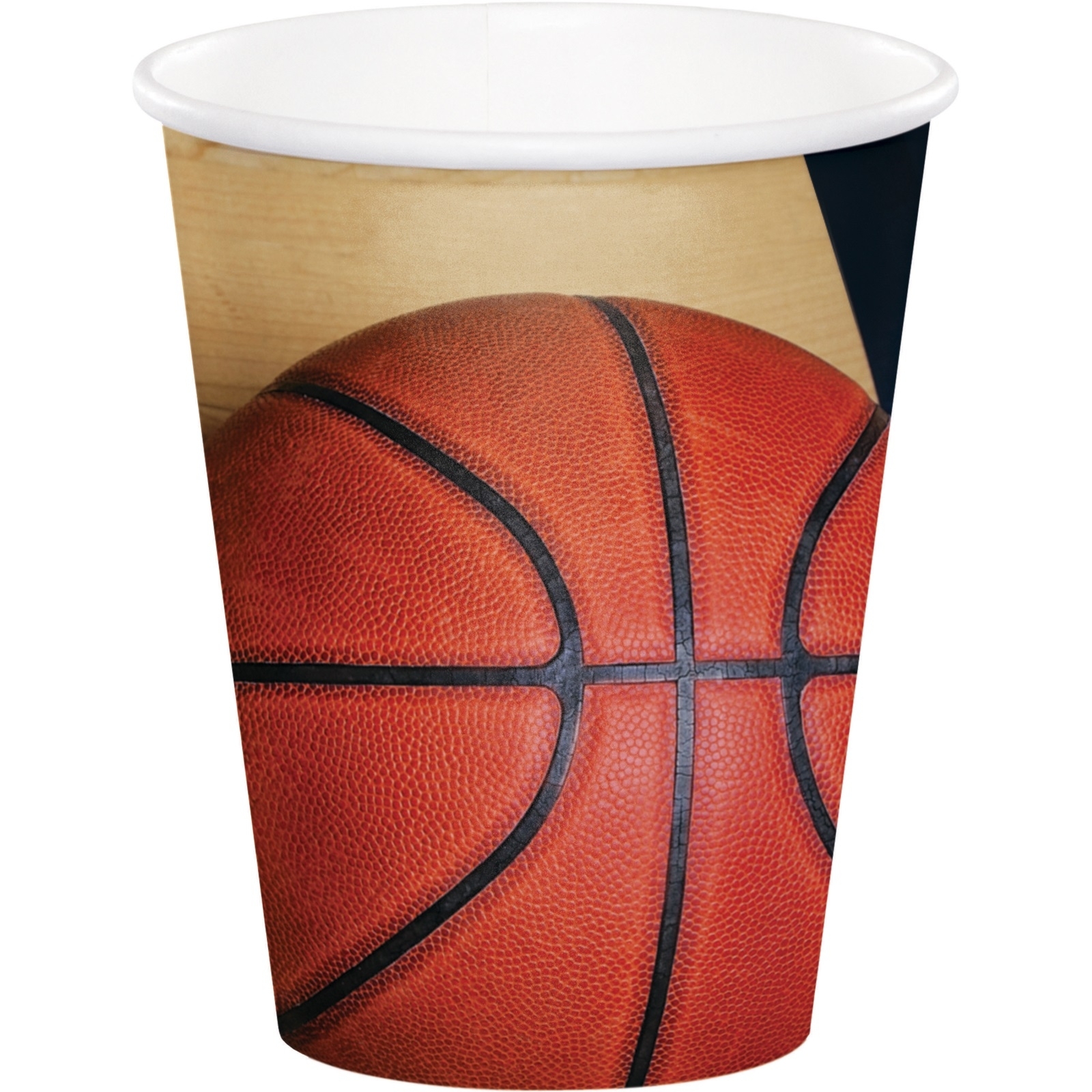 Basketball Fanatic Paper Cups (Pack of 8)