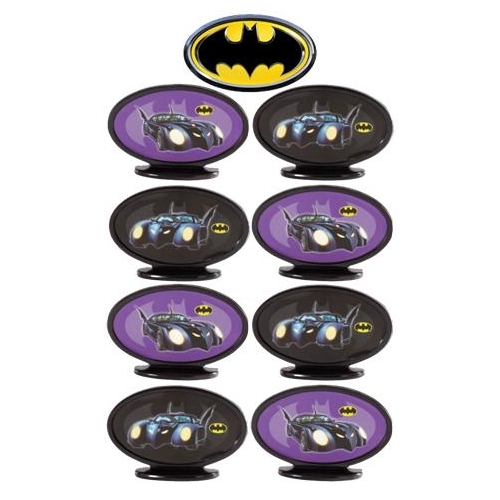 Batman Cupcake Toppers (Pack of 8)