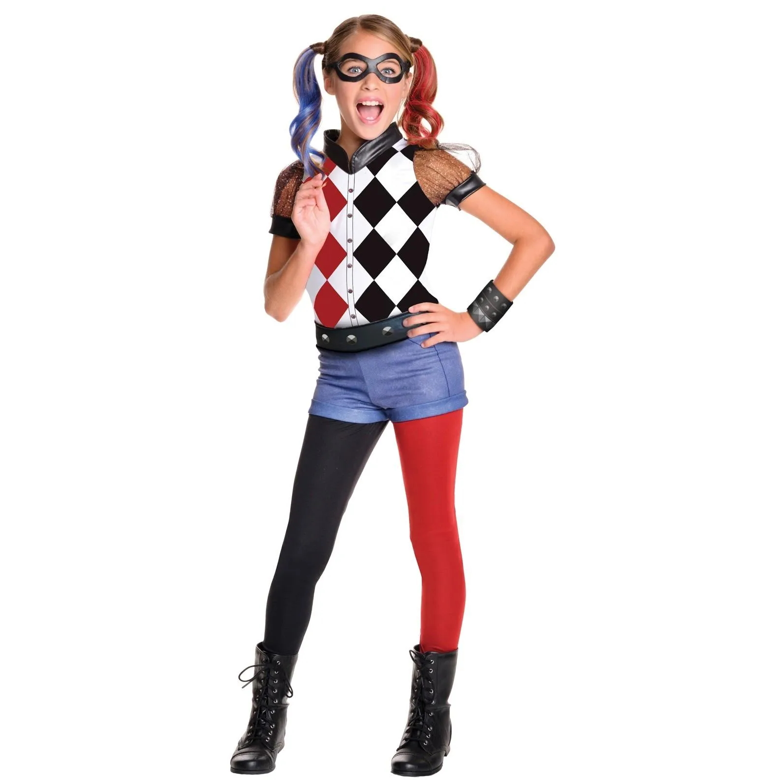 DC Superhero Girls Harley Quinn Deluxe Child Costume