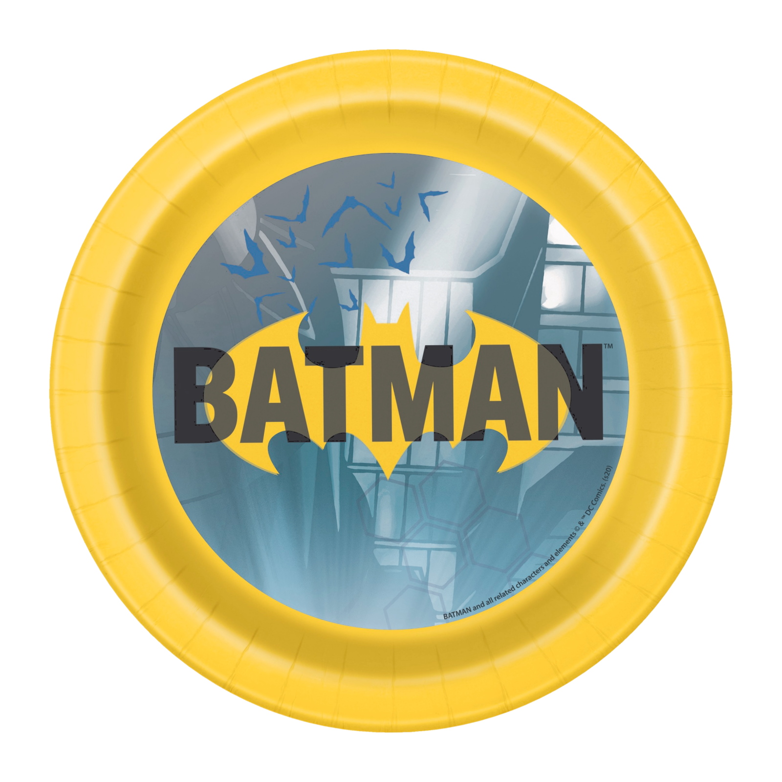 Batman Small Paper Plates (Pack of 8)