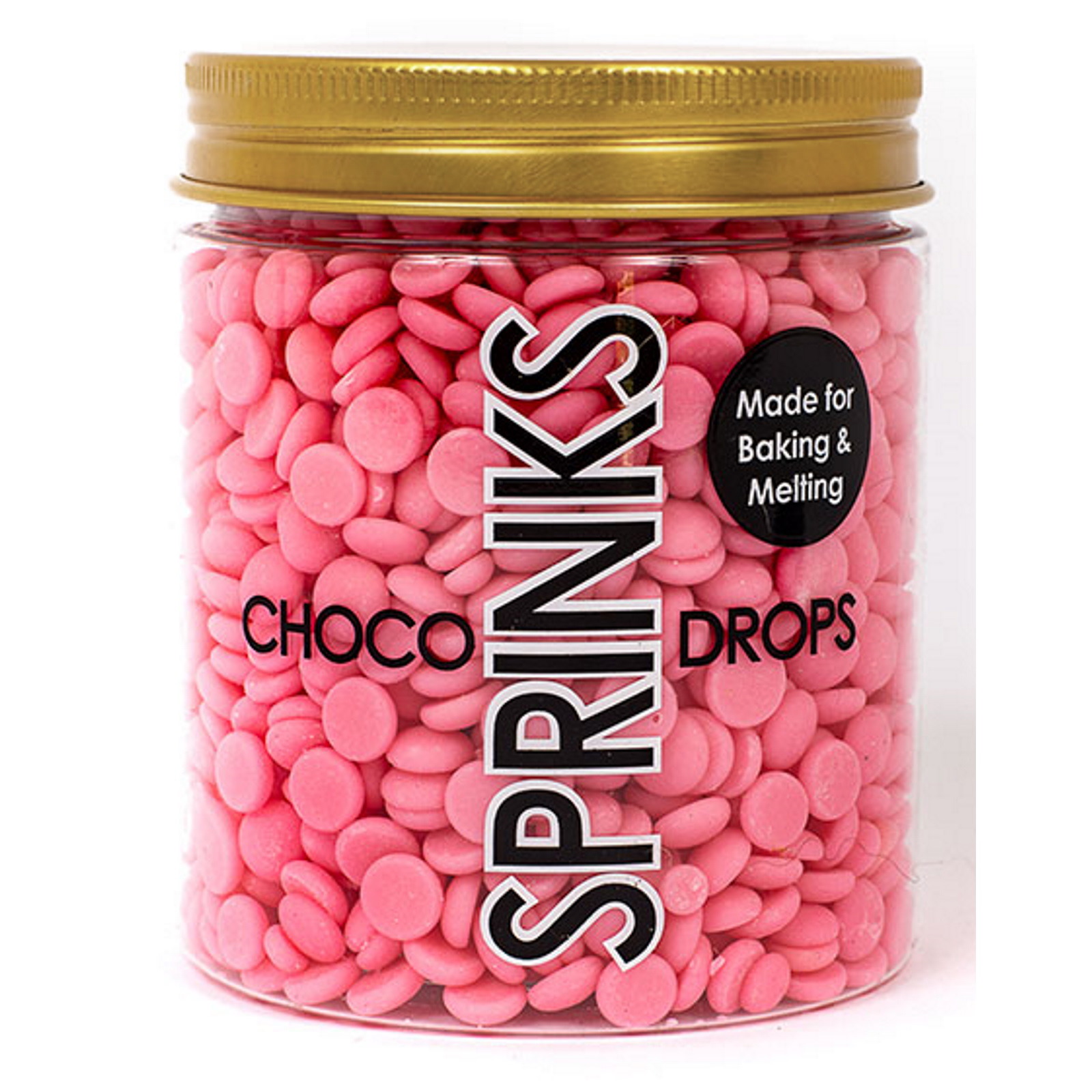 Sprinks Candy Pink Choco Drops (200g)