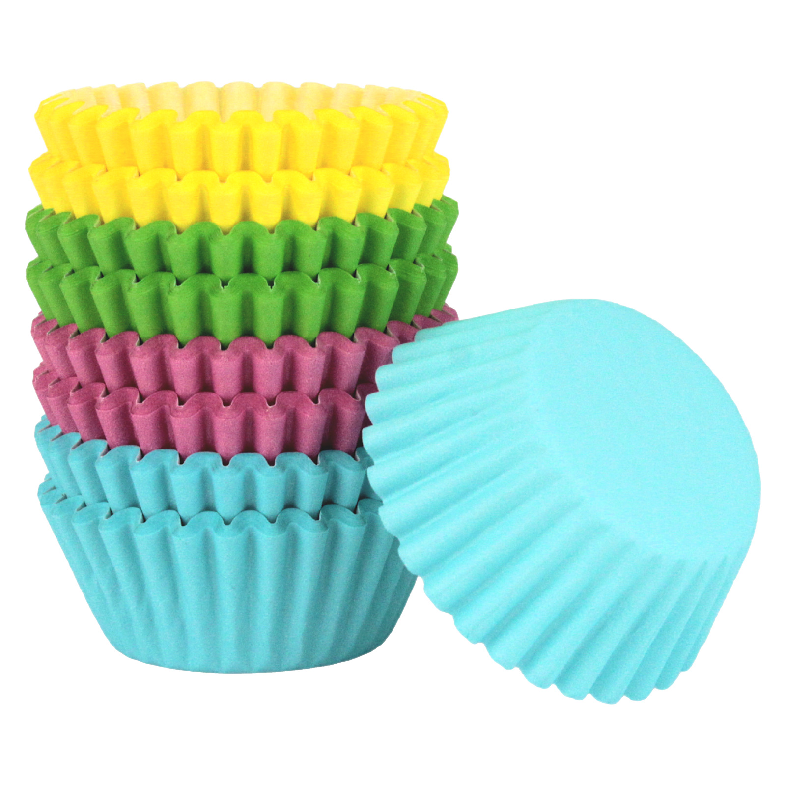 Assorted Pastel Baking Cups 40mm (Pack of 200)