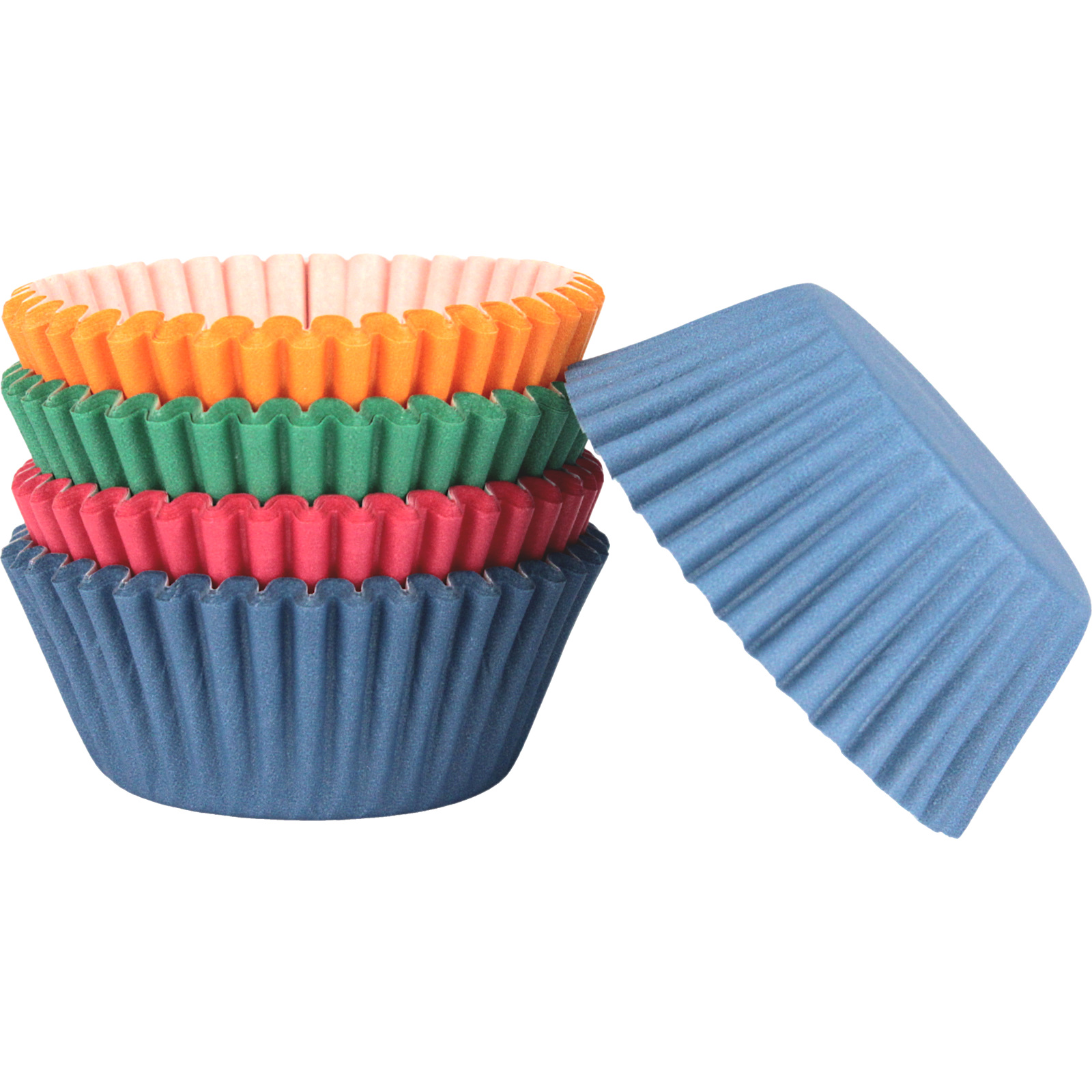 Assorted Bright Baking Cups (Pack of 100)