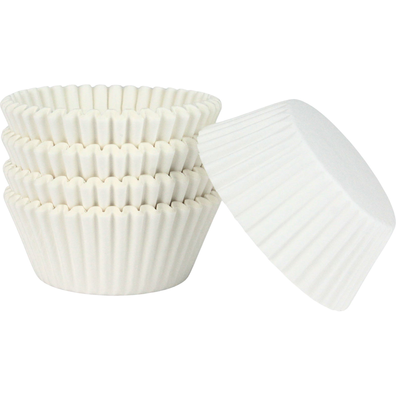 White Baking Cups (Pack of 100)