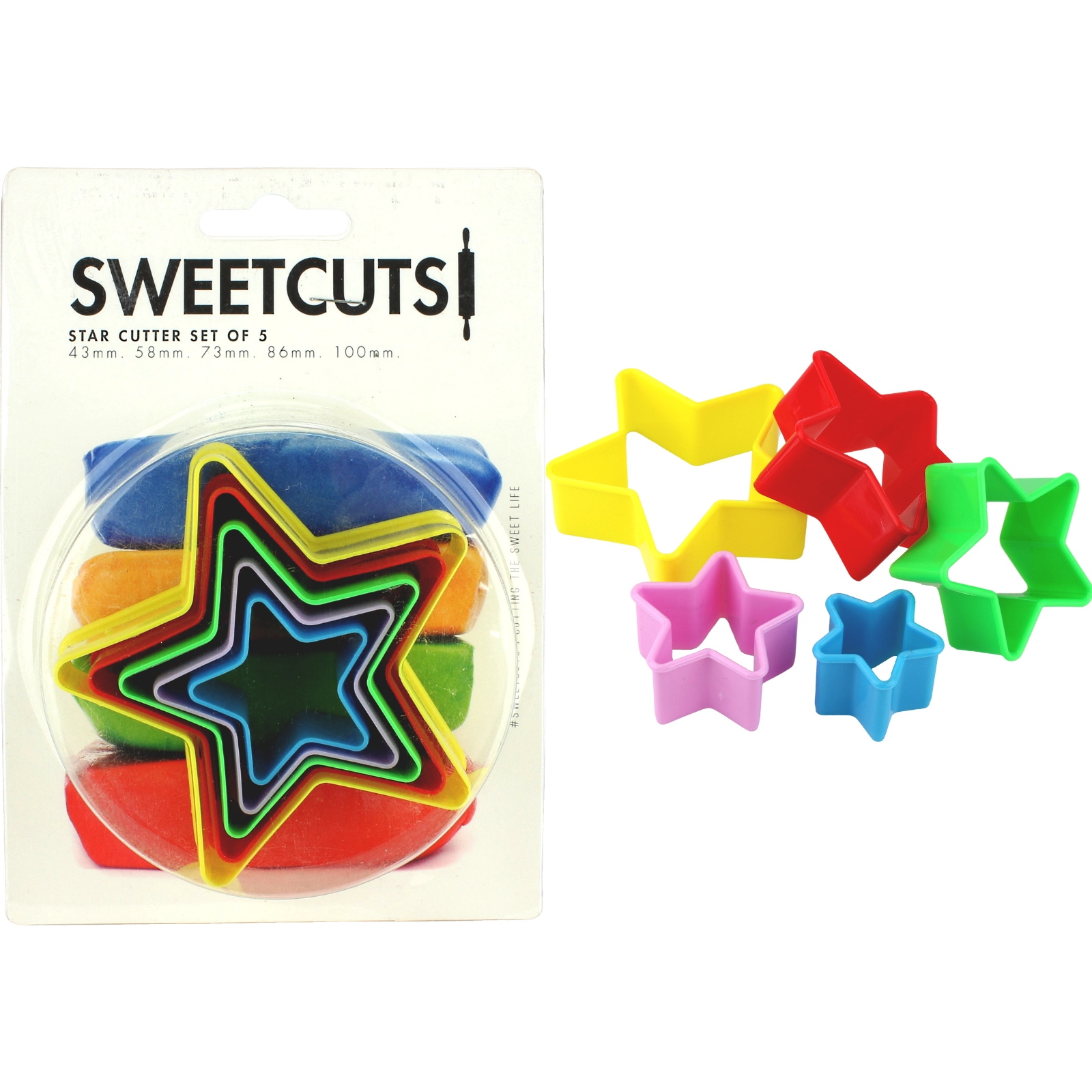 Star Cookie Cutter Set (5 Pieces) 