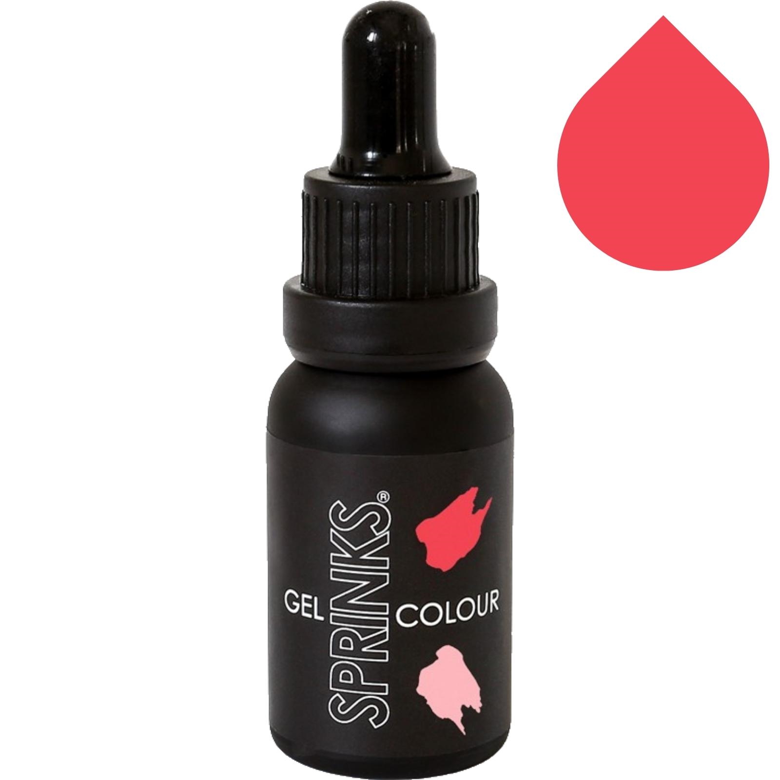 Sprinks Gel Colour Coral