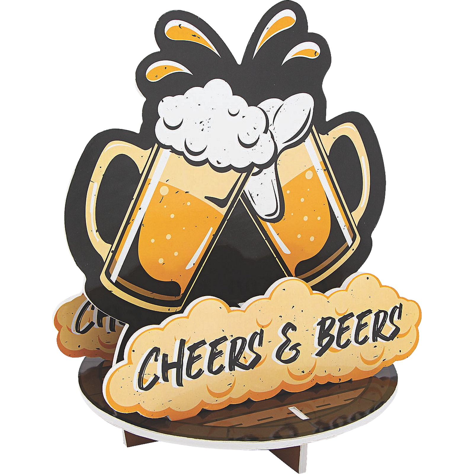 Cheers & Beers Foam Centrepiece