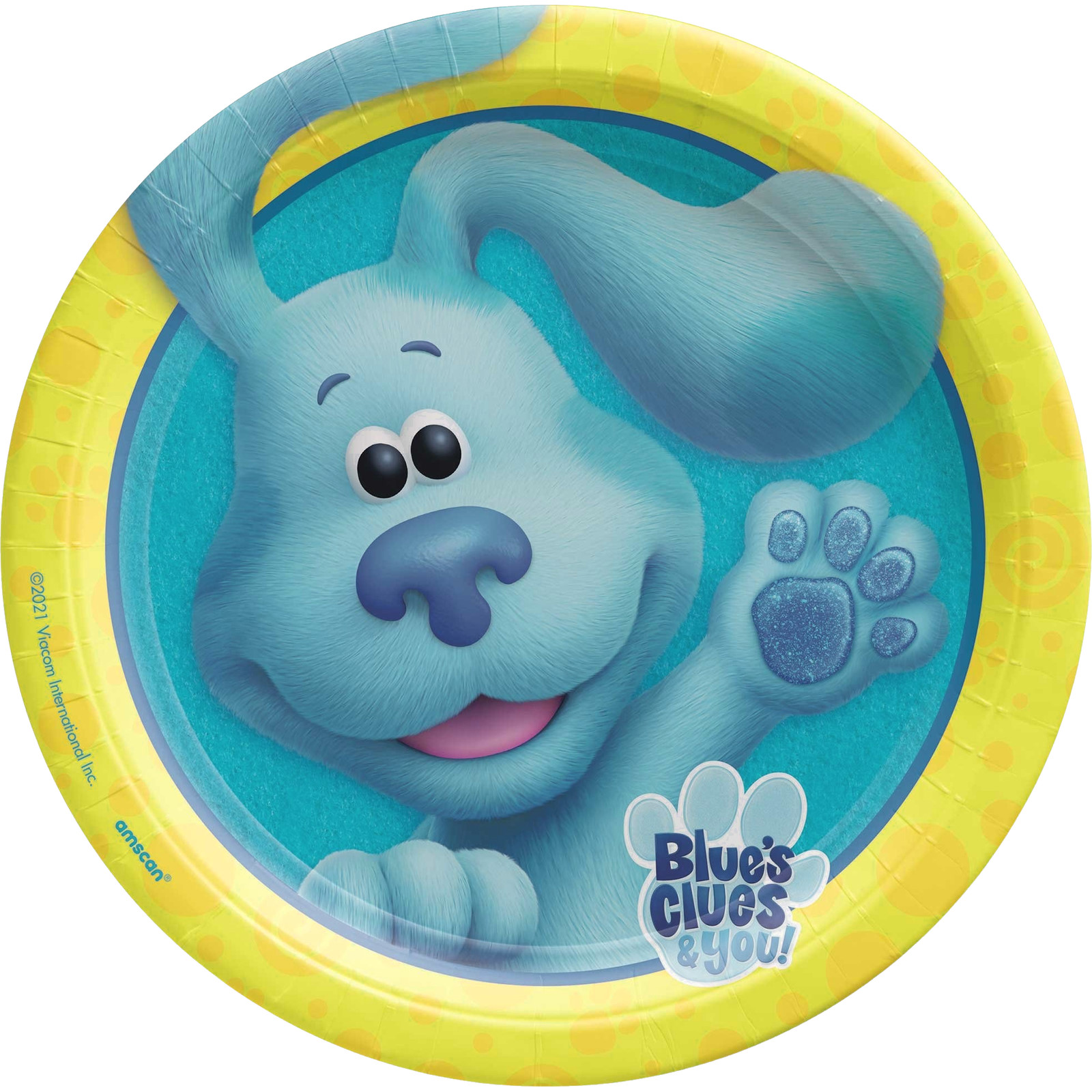 Blue's Clues Large Paper Plates (Pack of 8)