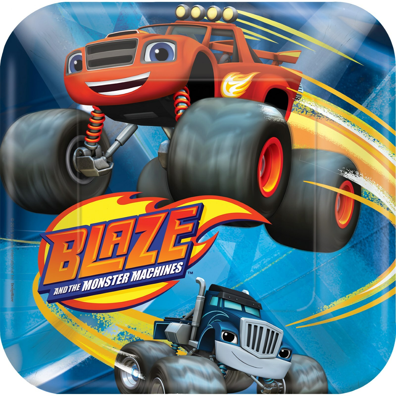 Blaze and the Monster Machines Small Paper Plates (Pack of 8)