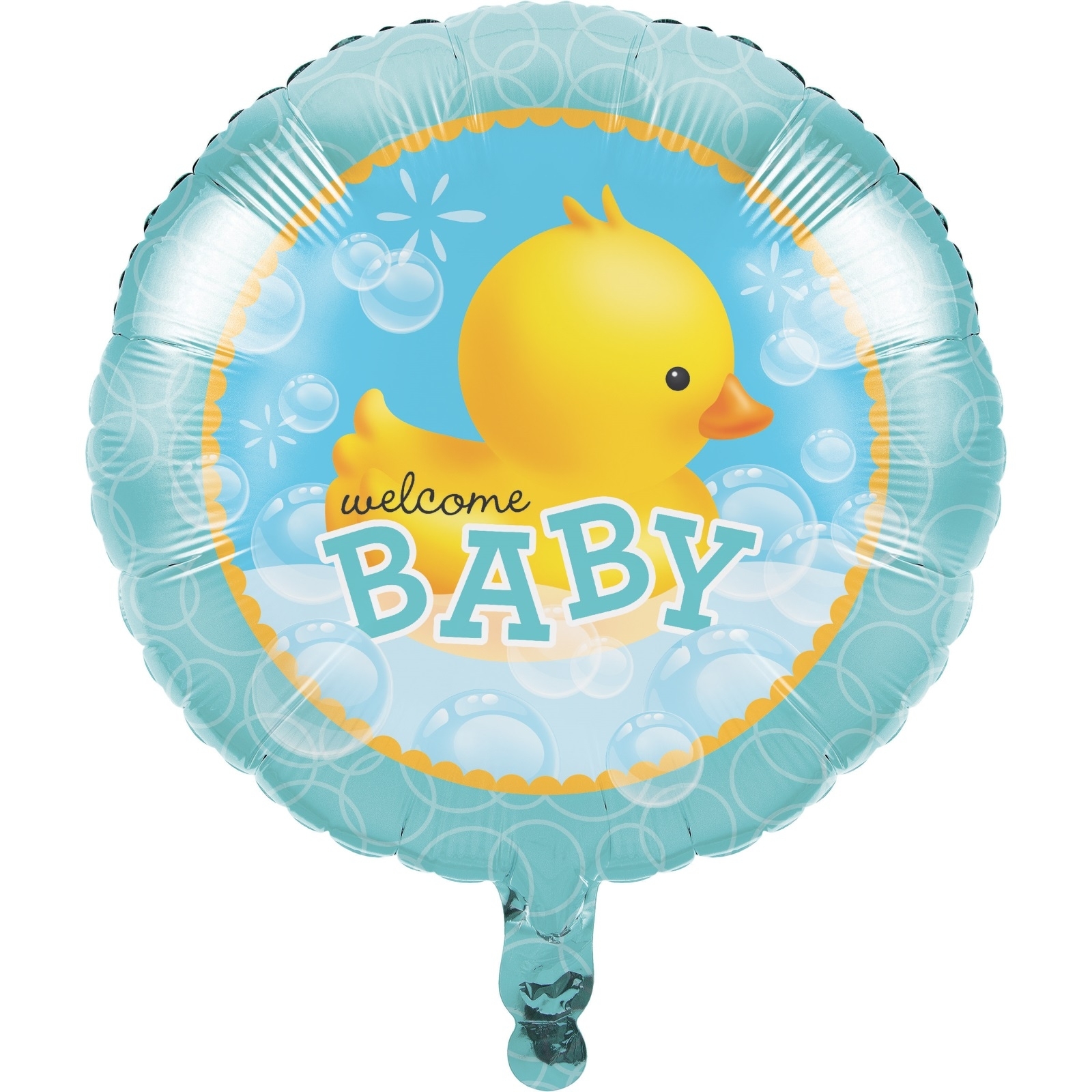 Bubble Bath Rubber Duck Helium Balloon