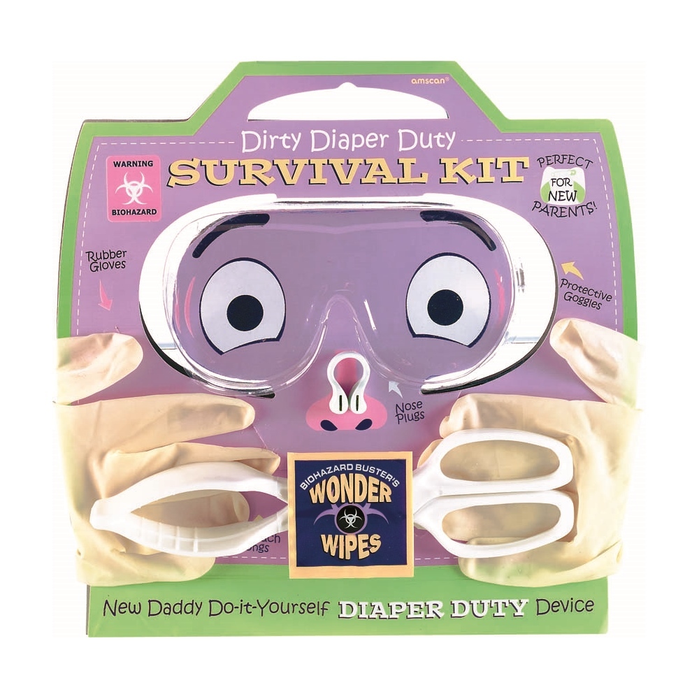 Dirty Diaper Duty Survival Kit