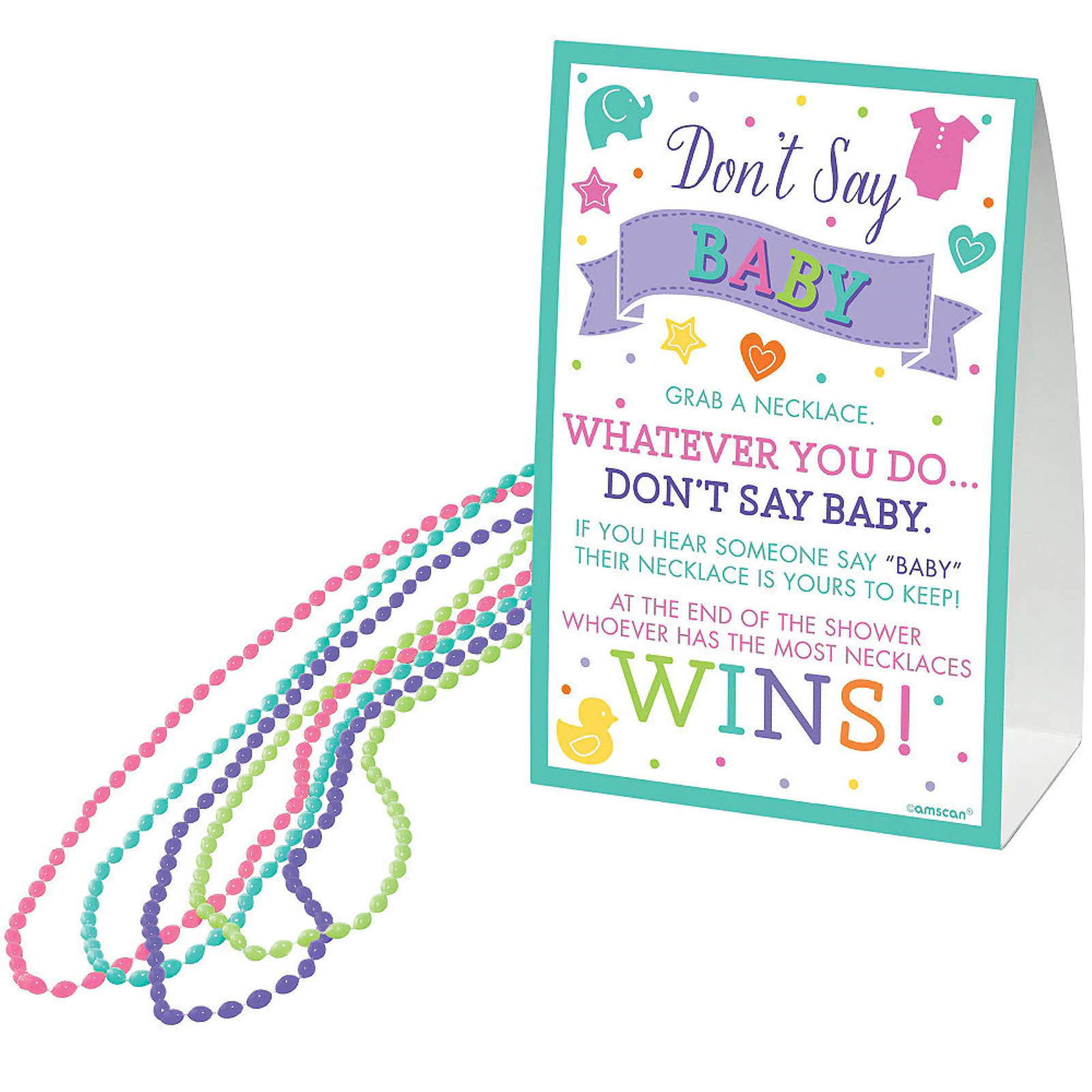 Baby Shower Don't Say Baby Game