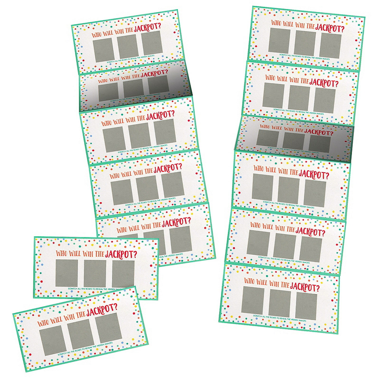 Baby Shower Scratch Off Jackpot Game