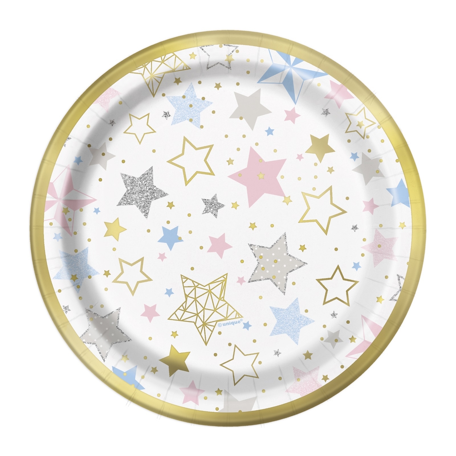 Twinkle Twinkle Little Star Small Paper Plates (Pack of 8)