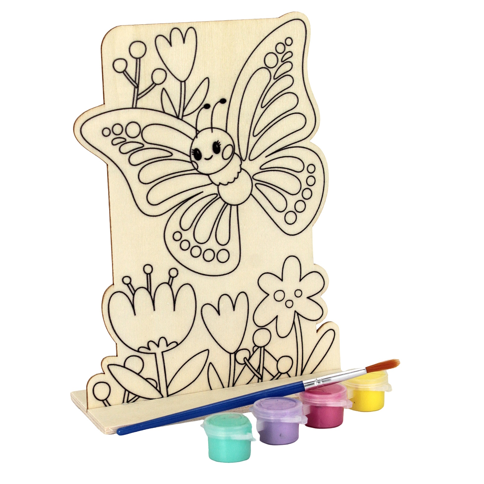 Kaleidoscope Paint Your Own Wooden Butterfly