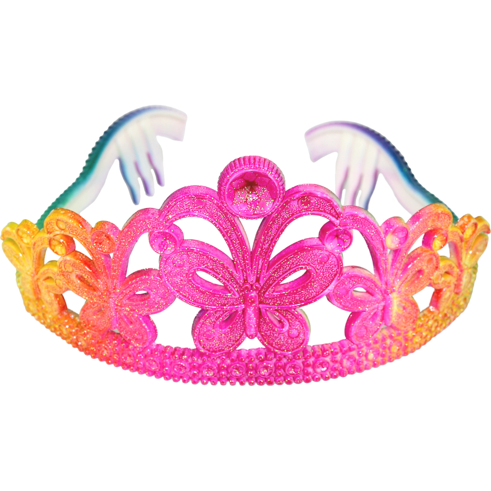 Rainbow Butterfly Princess Tiara
