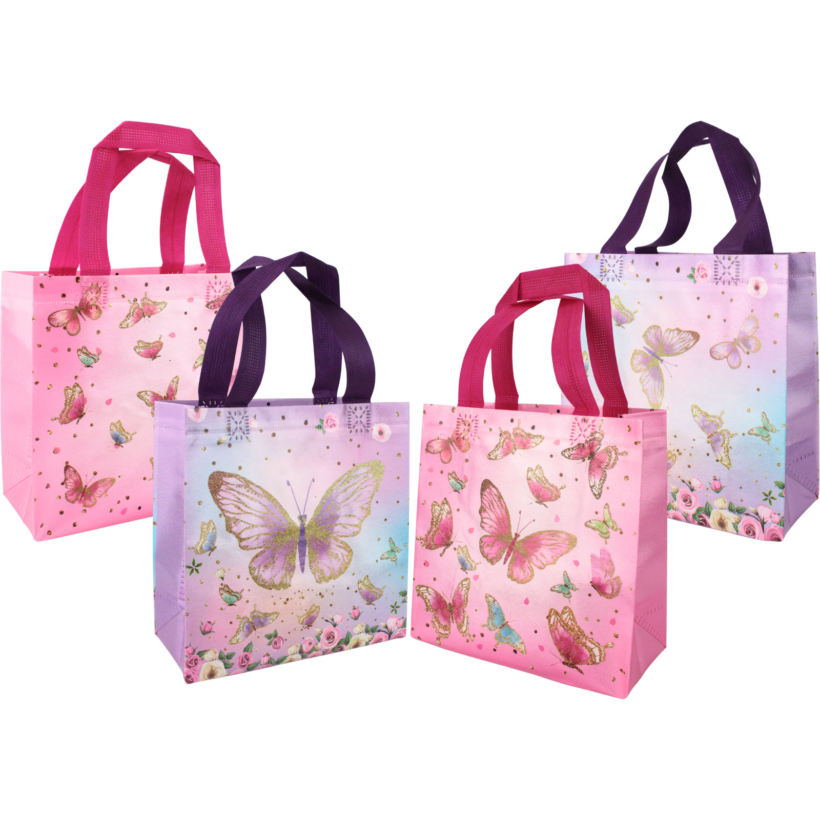 Butterfly Party Tote Bags (Pack of 12)