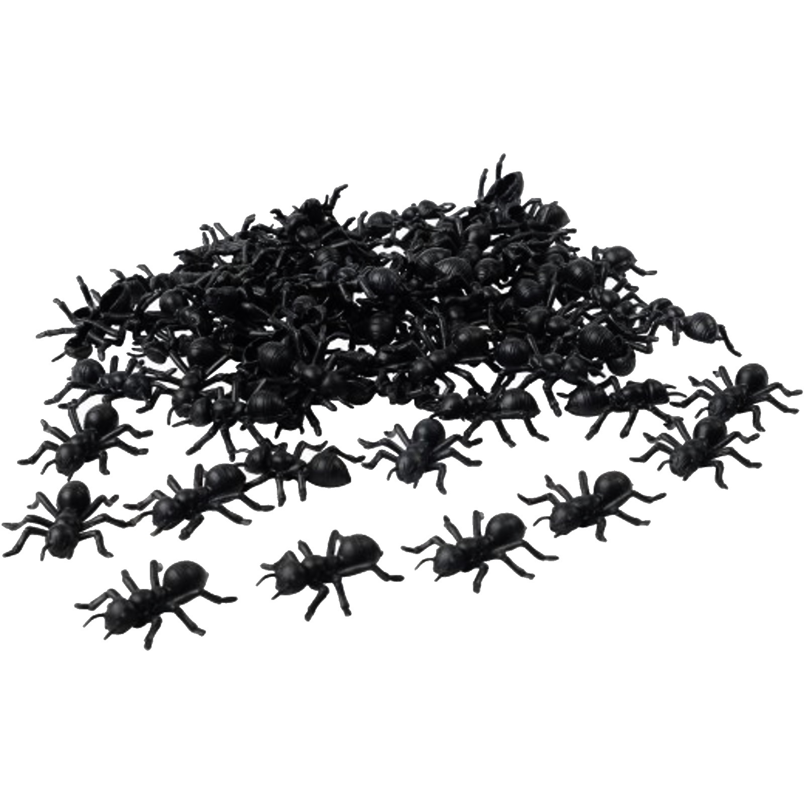 Plastic Black Ants (Pack of 72)