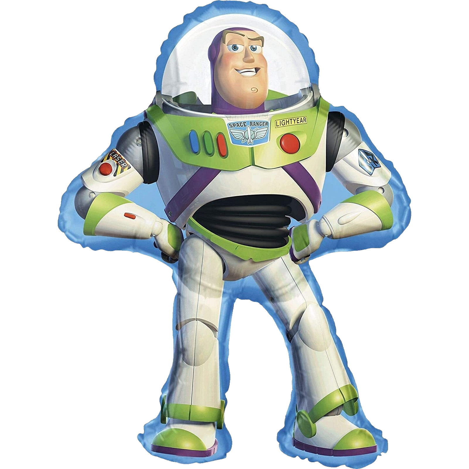 Buzz Lightyear Supershape Jumbo Helium Balloon 89cm 