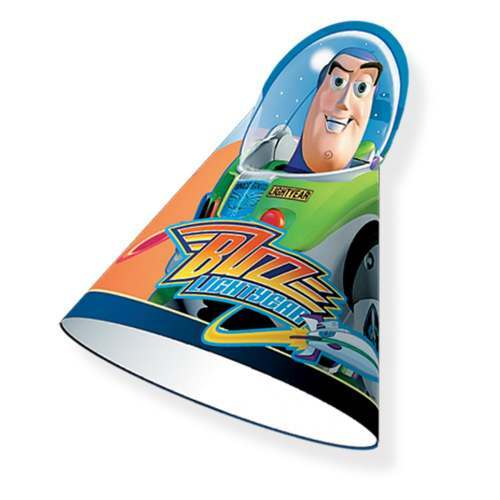 Buzz Lightyear Party Hats (Pack of 8)