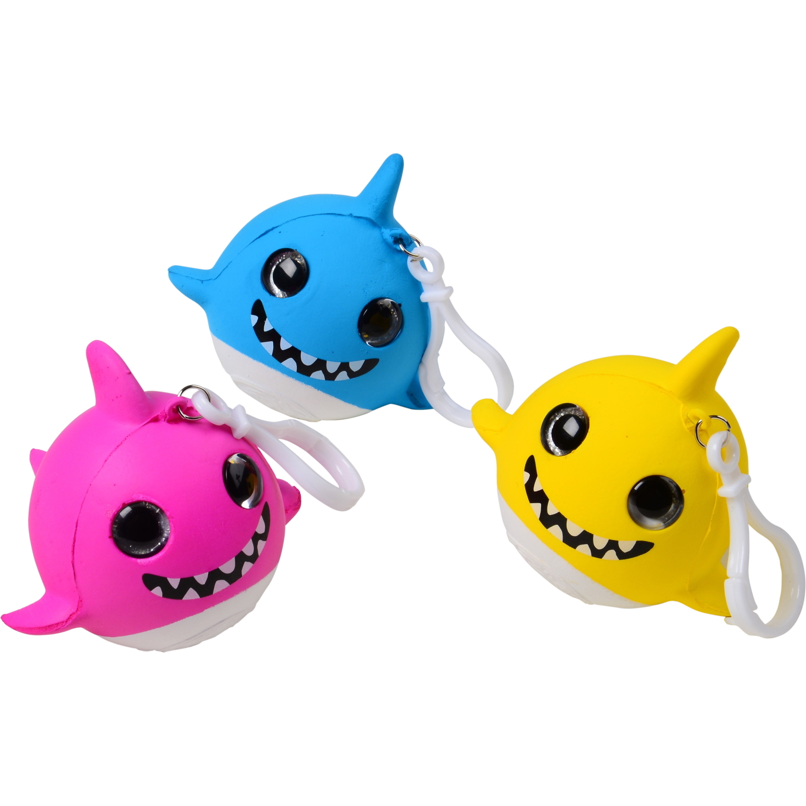 Squishy Shark Toys (Pack of 12)