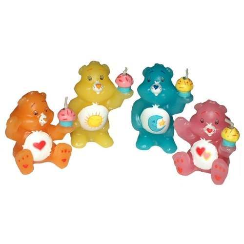 Care Bears Candles (Set of 4)