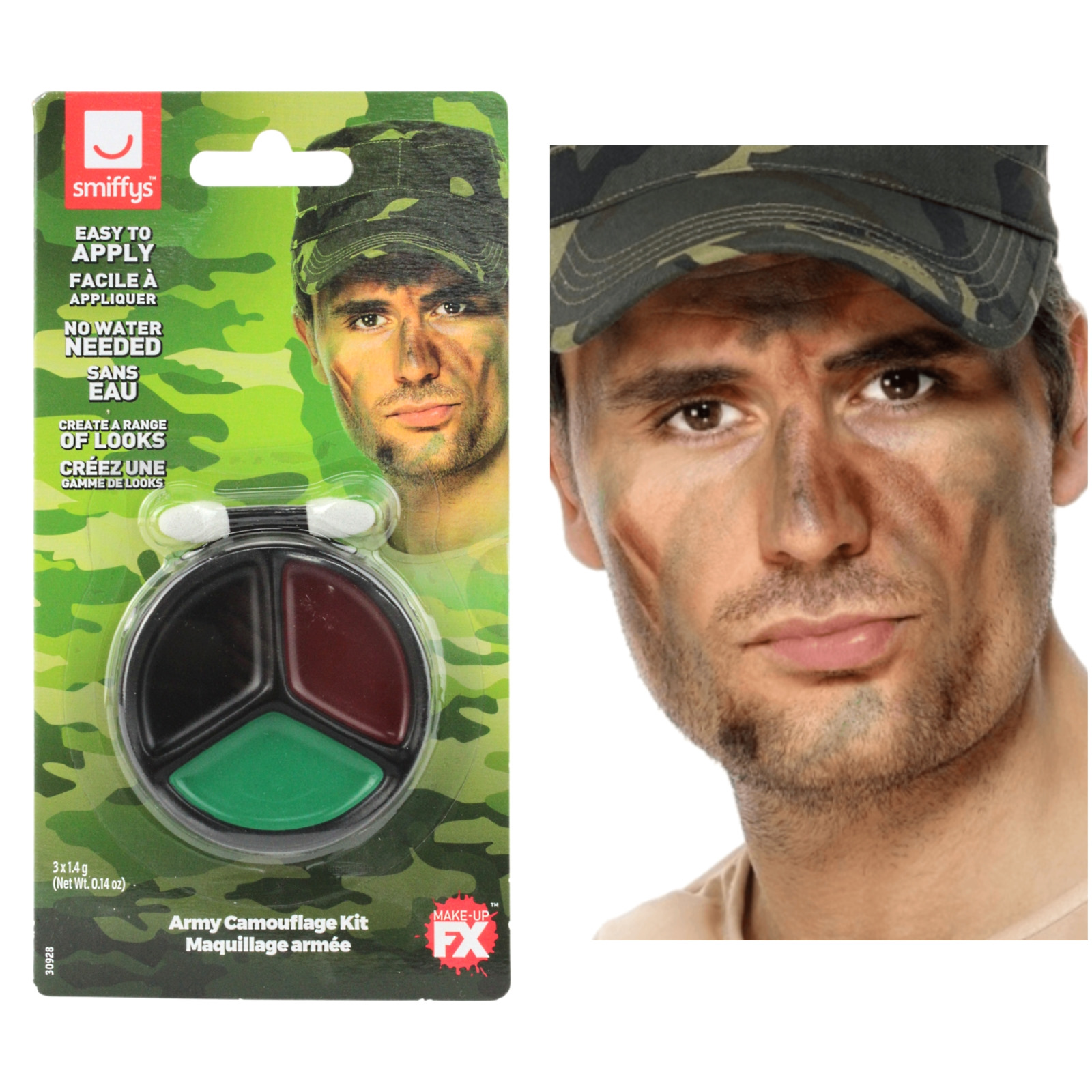 Army Camouflage Makeup FX Kit 