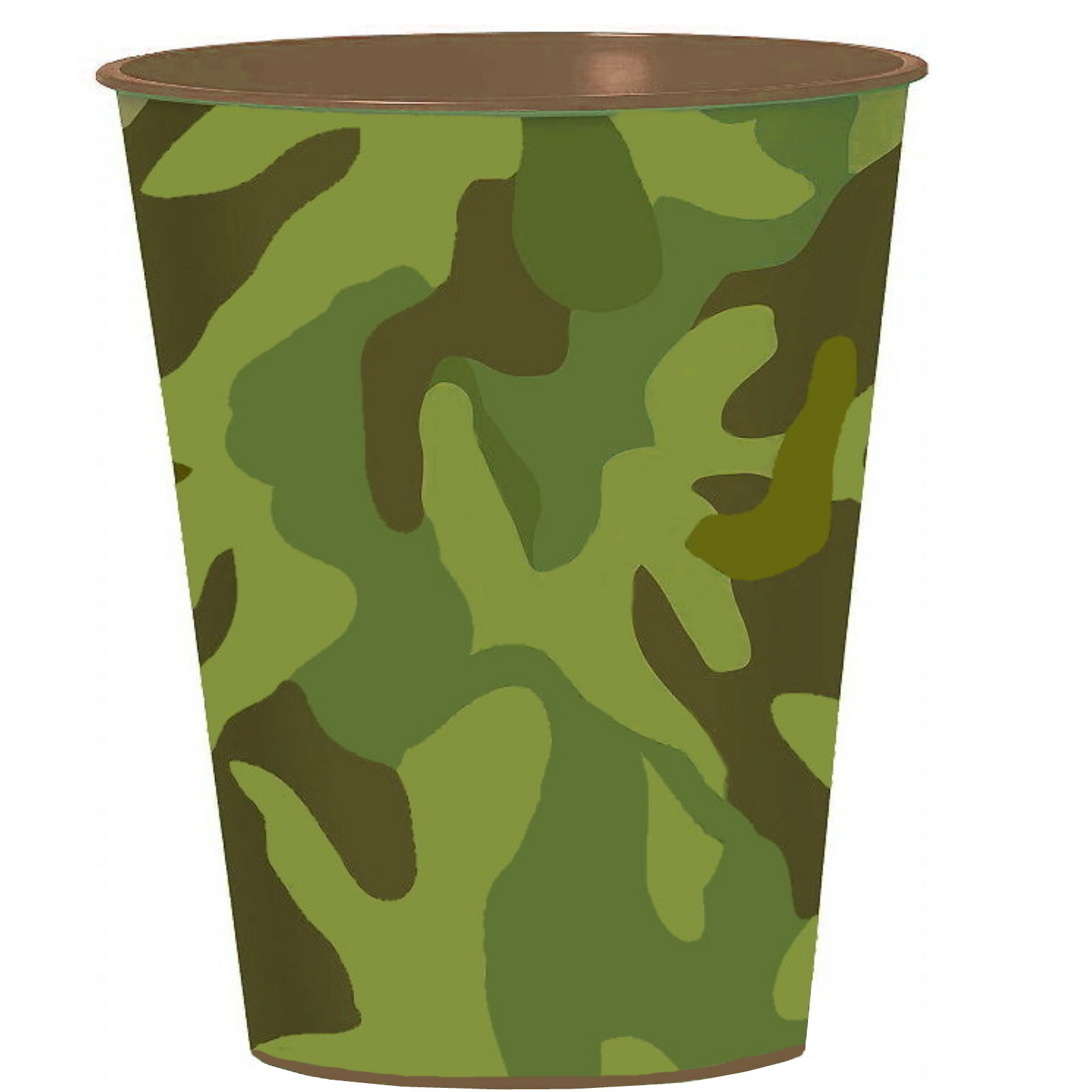 Camouflage Large Plastic Cup