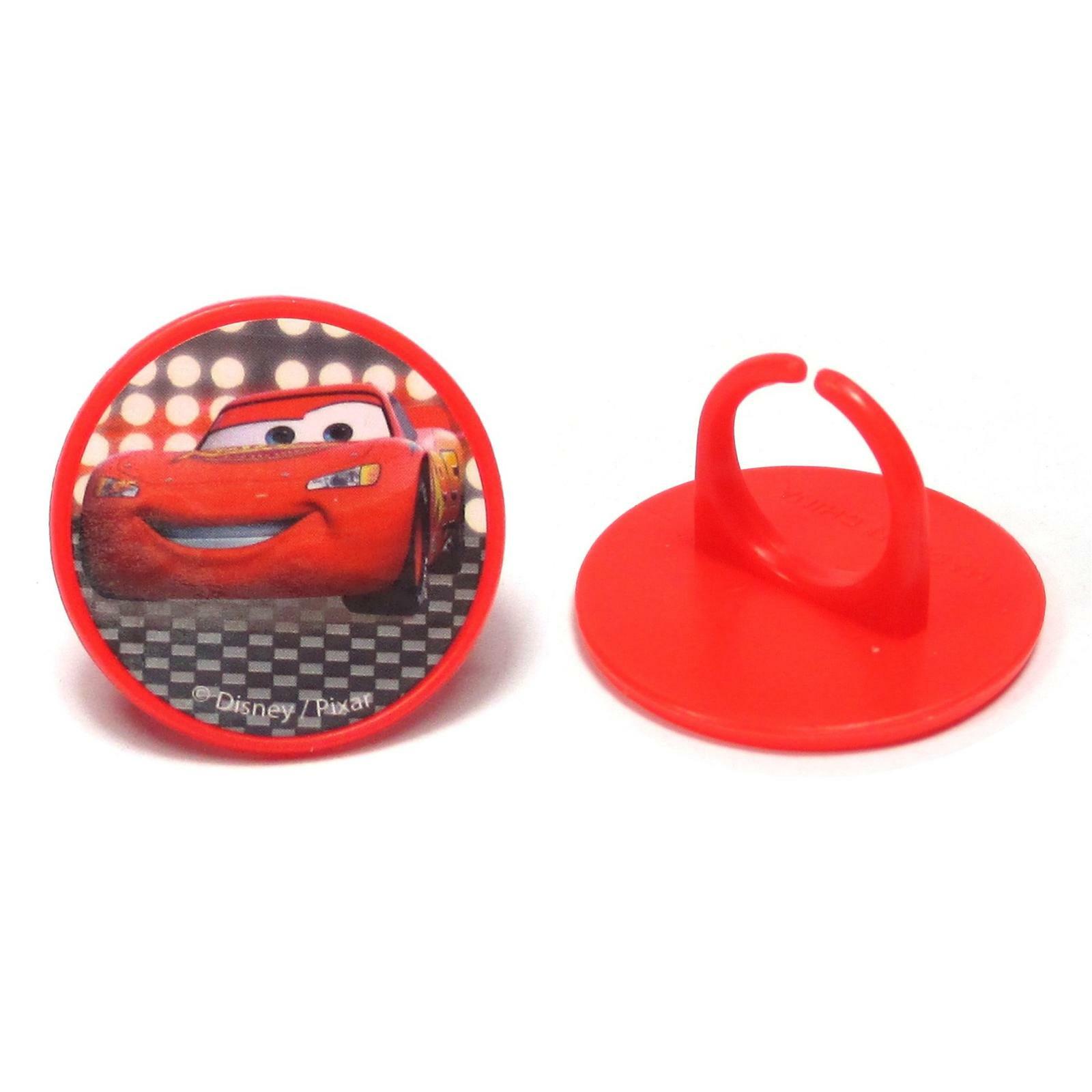 Cars Cupcake Rings (Pack of 20)