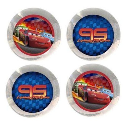 Cars Bounce Balls (Set of 4)