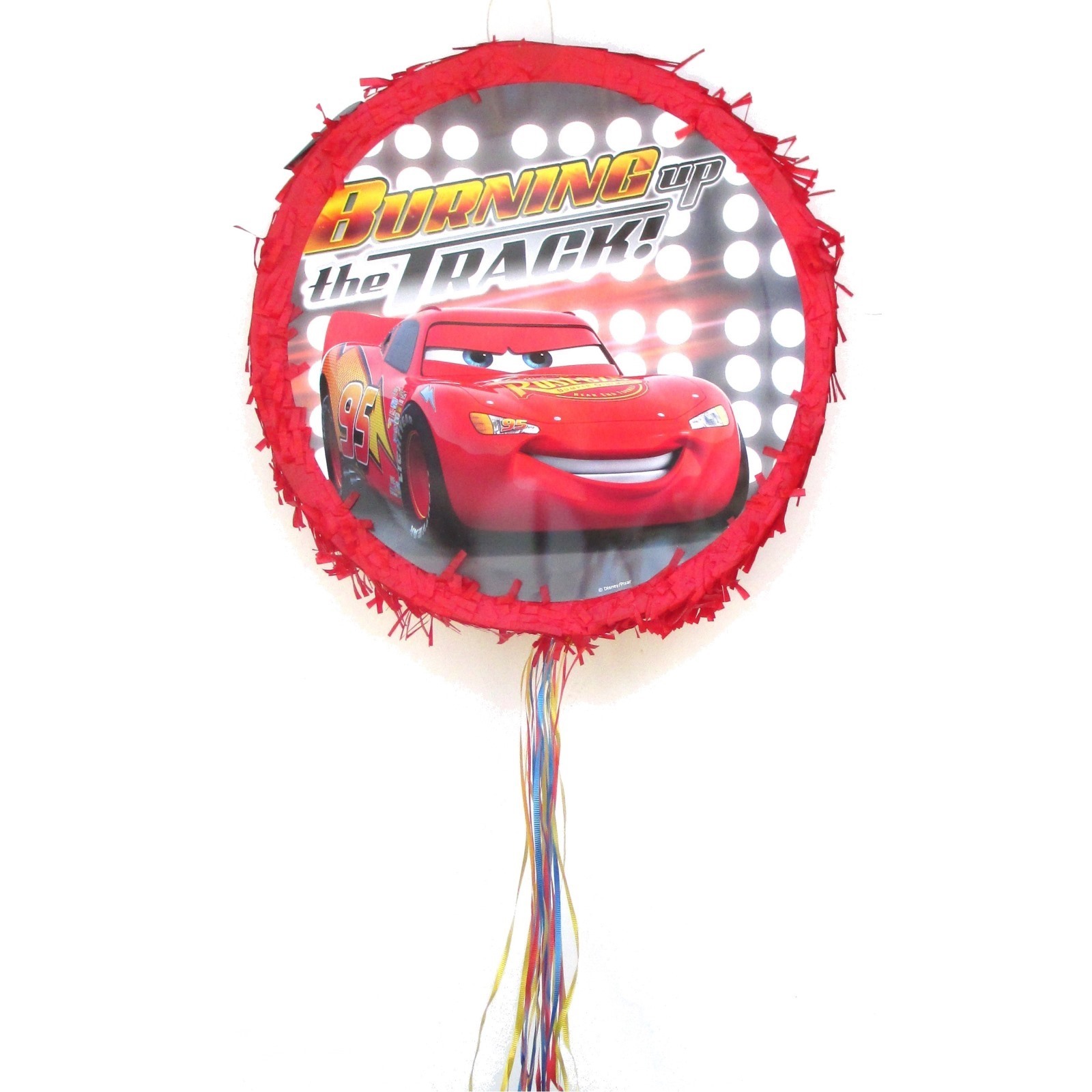 Cars Pull String Pinata