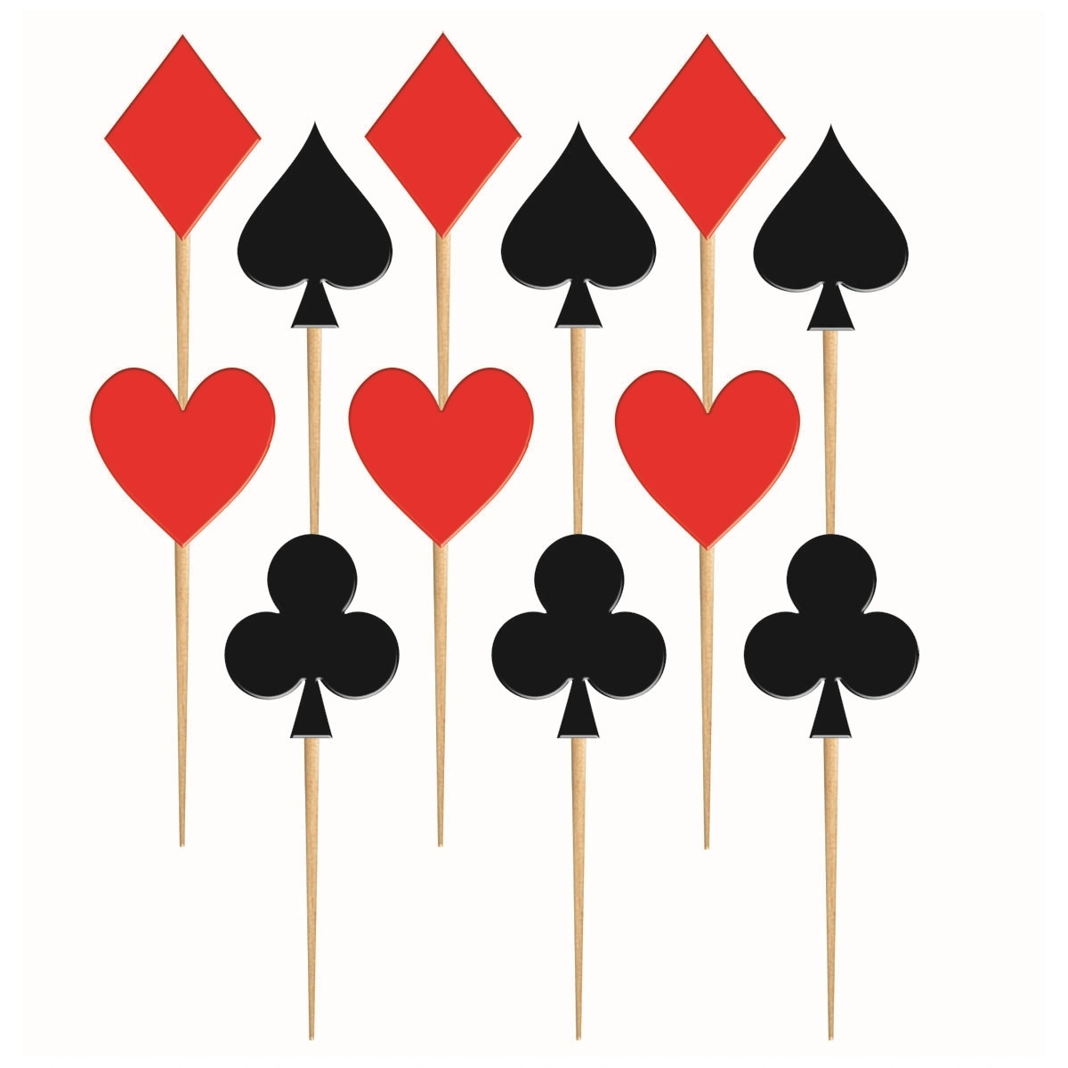 Casino Party Picks (Pack of 48)