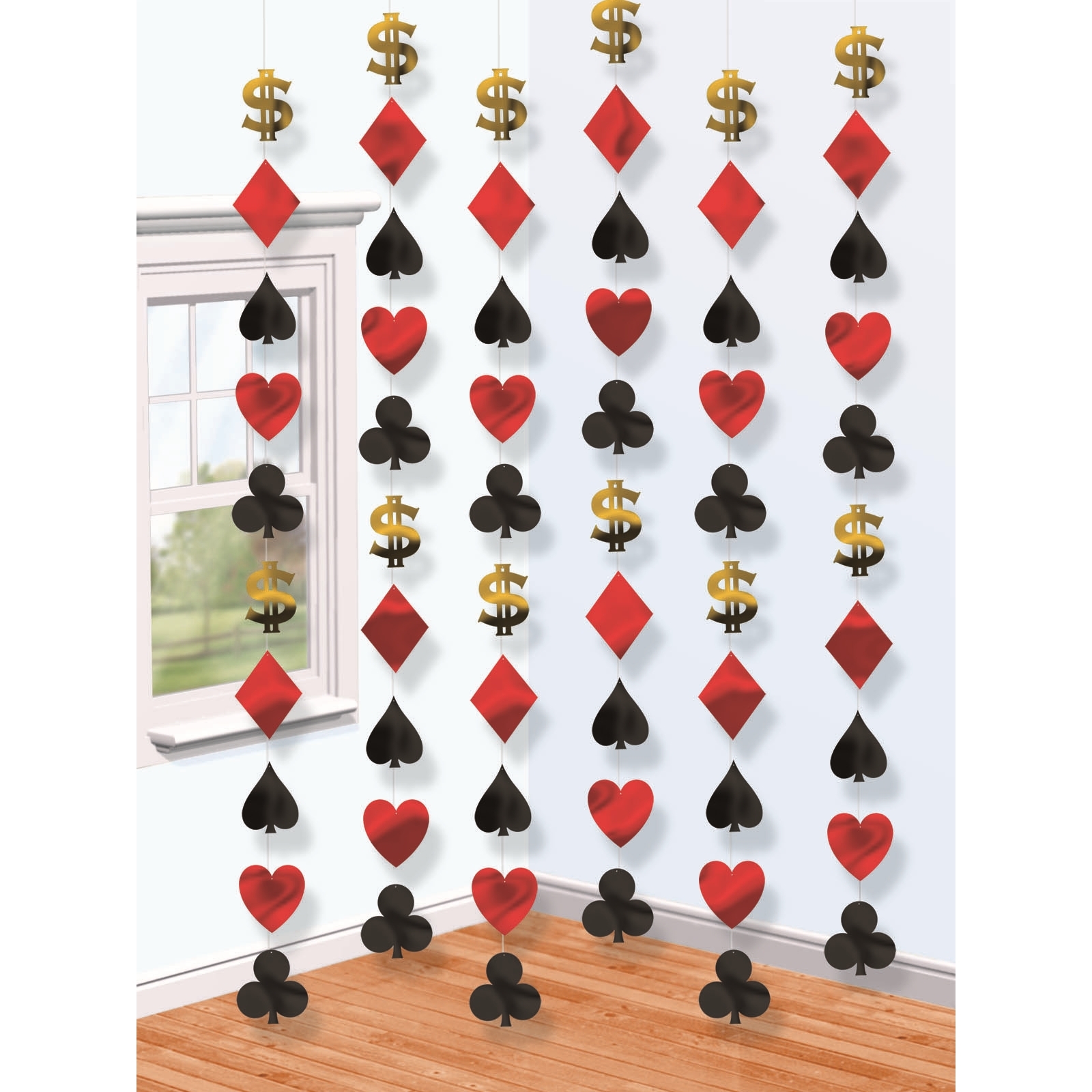 Casino String Decoration