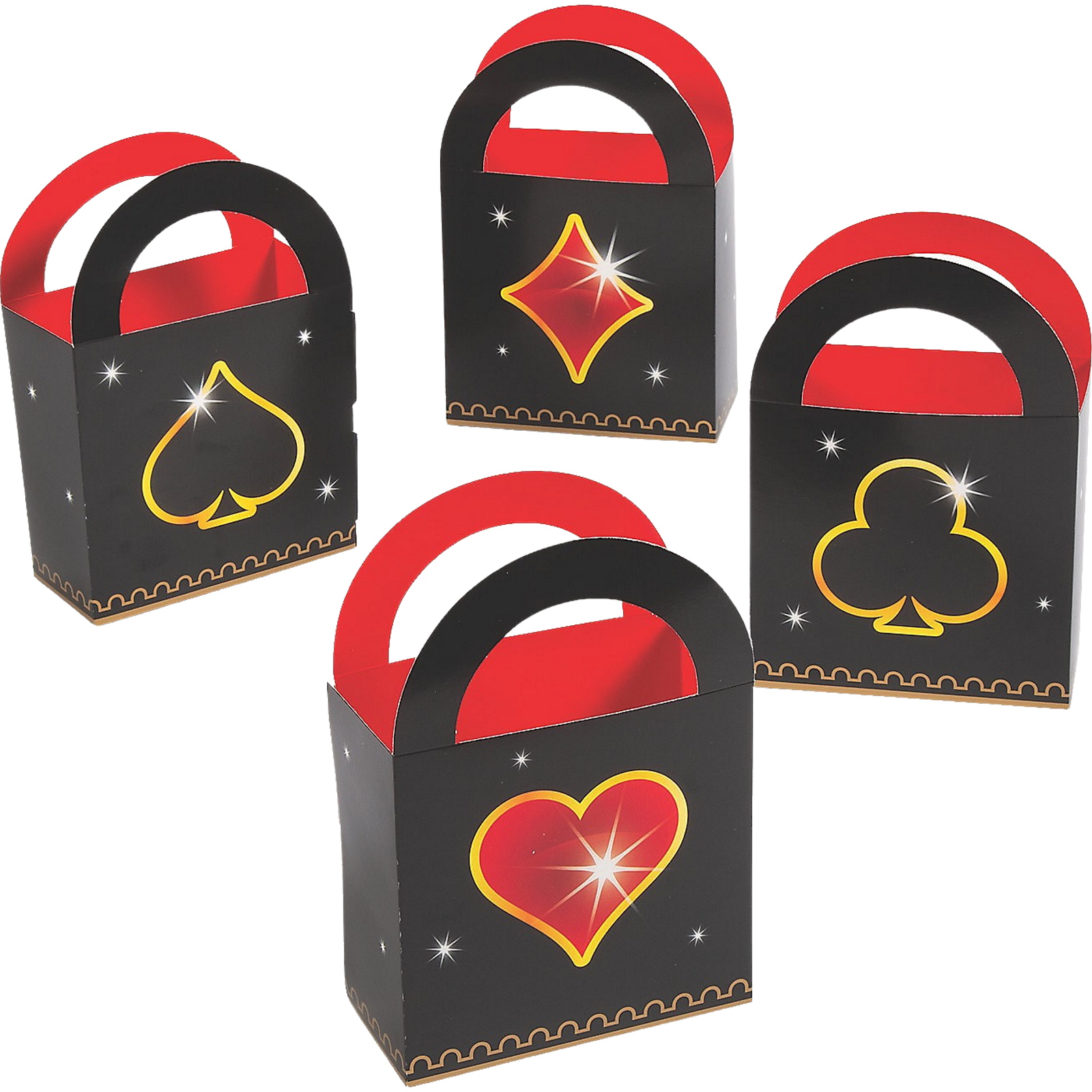 Casino Night Lolly/Treat Boxes (Pack of 12)