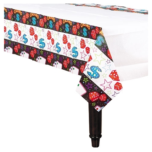 Casino Paper Tablecloth