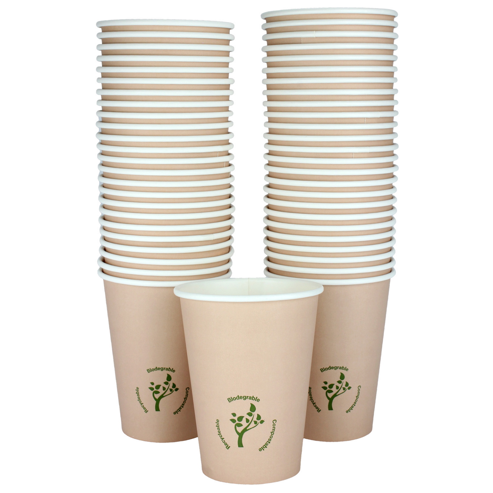 Biodegradable Compostable Cups (Pack of 50) 