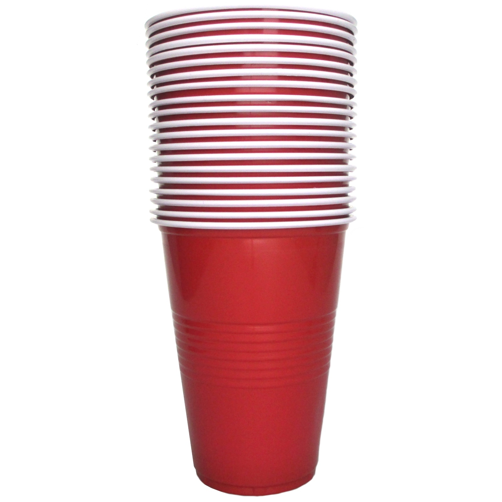 Red Party Cups 500ml (Pack of 20)