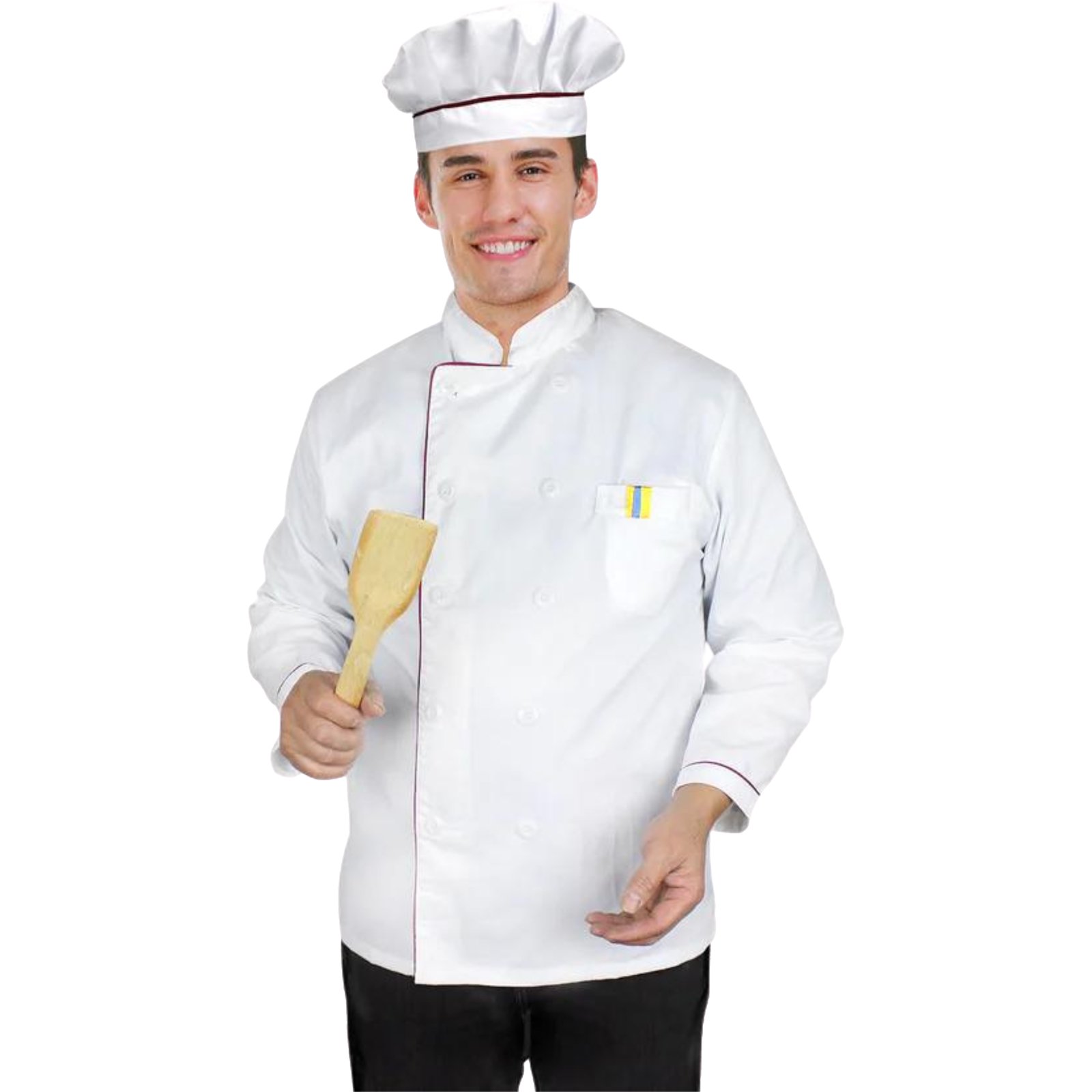 White Chef Adult Costume 