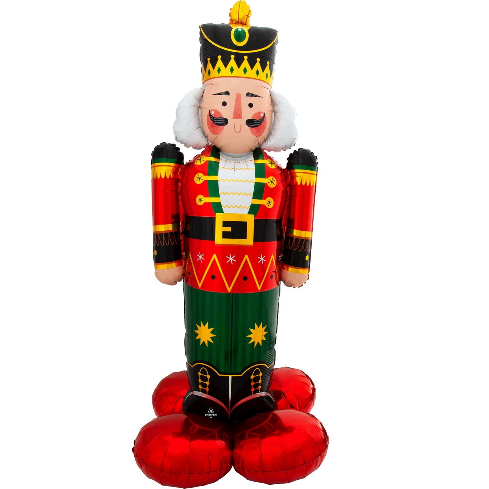 AirLoonz Nutcracker Toy Soldier Air Fill Balloon 154cm