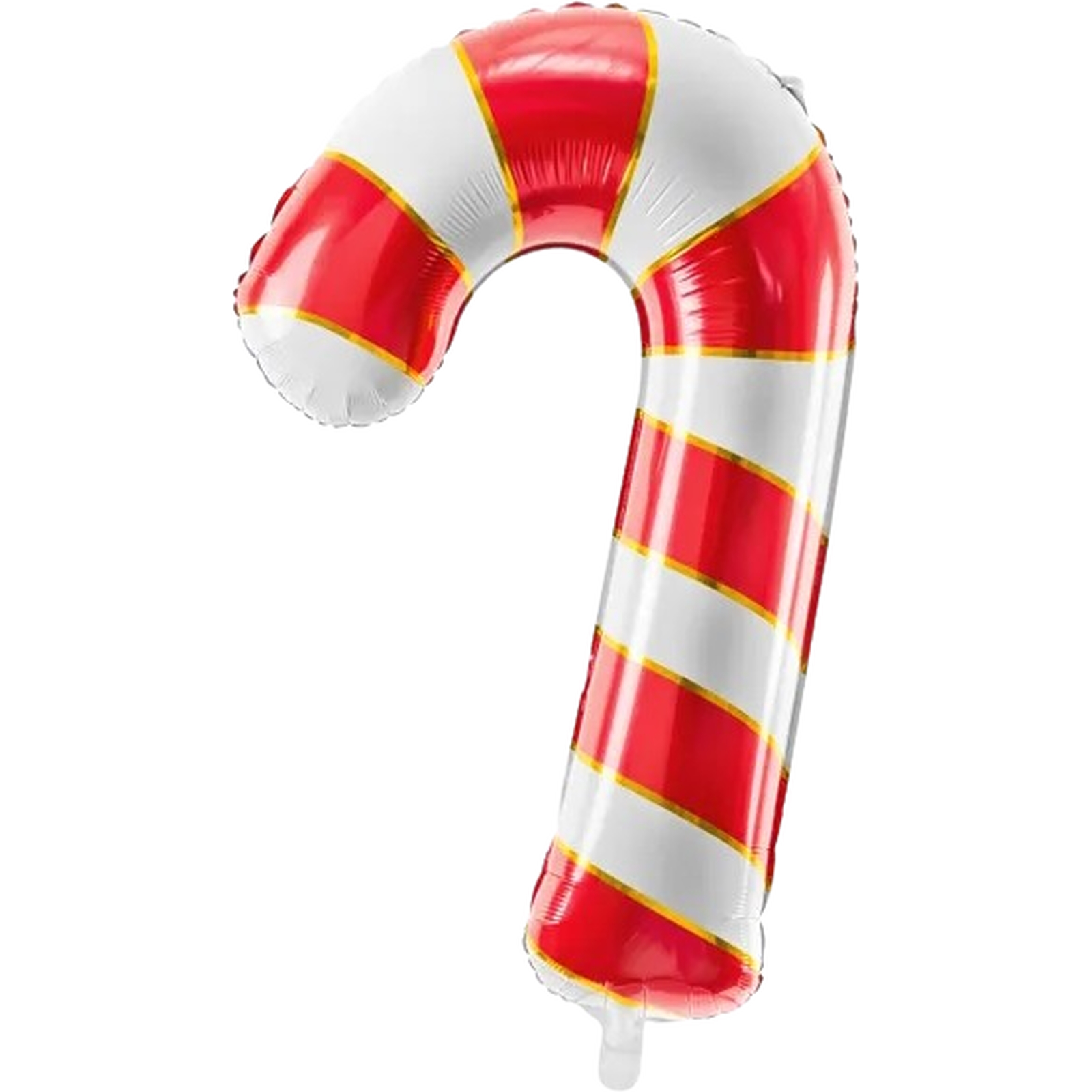 Red and White Candy Cane Supershape Balloon 82cm