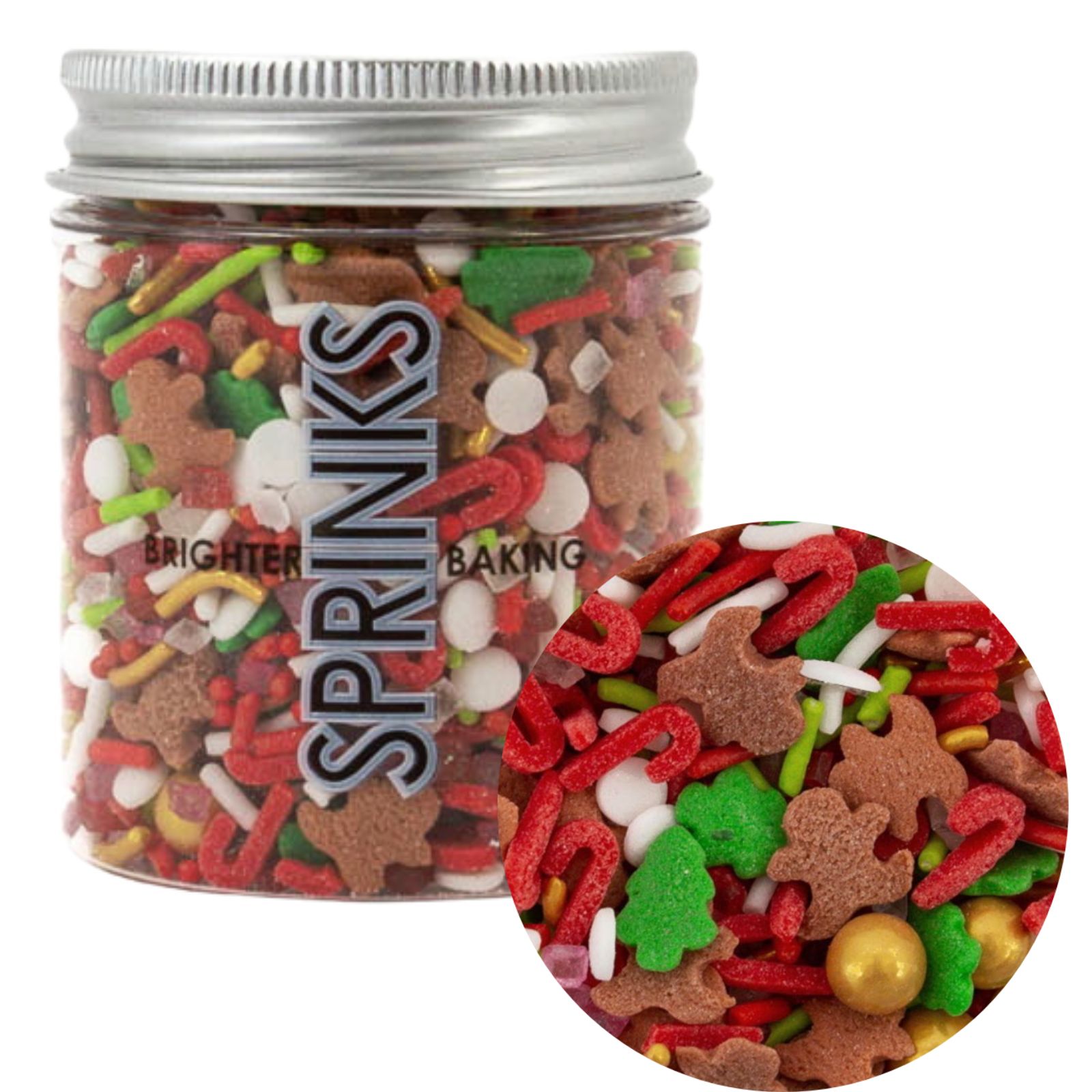 Sprinks Run Run Gingerbread Man Sprinkles (65g)