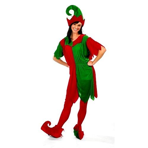 Christmas Elf Pixie Costume - Ladies