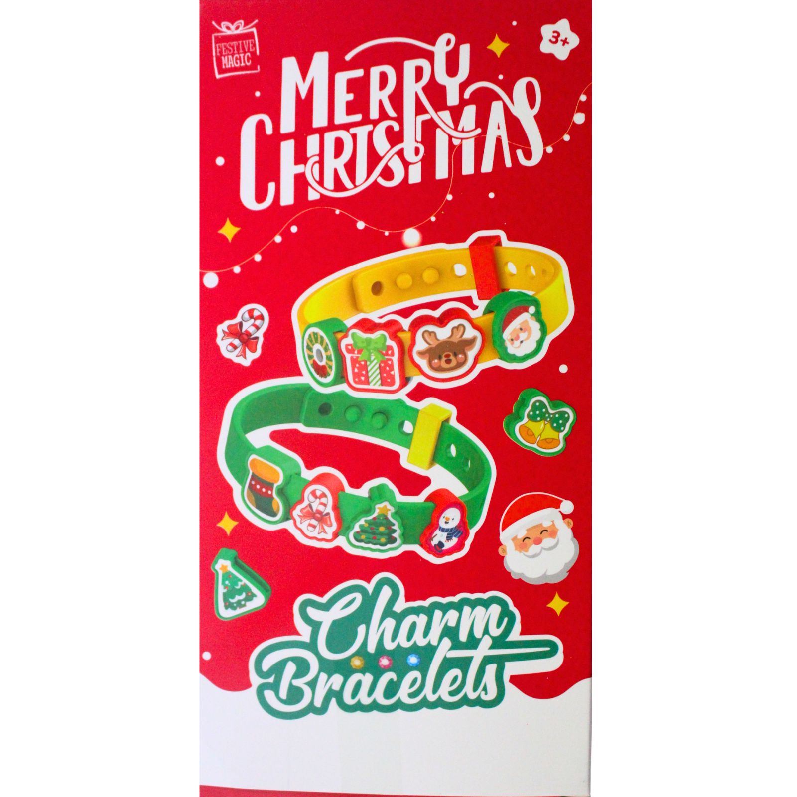 DIY Christmas Charm Bracelet Kit